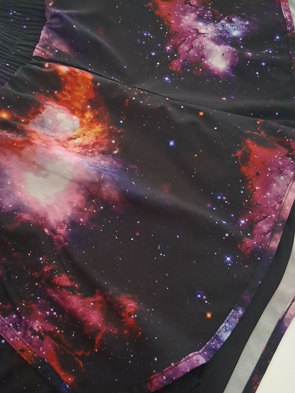AVIA Galaxy Print Athletic Shorts Size XXL (20) With Pockets - Picture 8 of 9